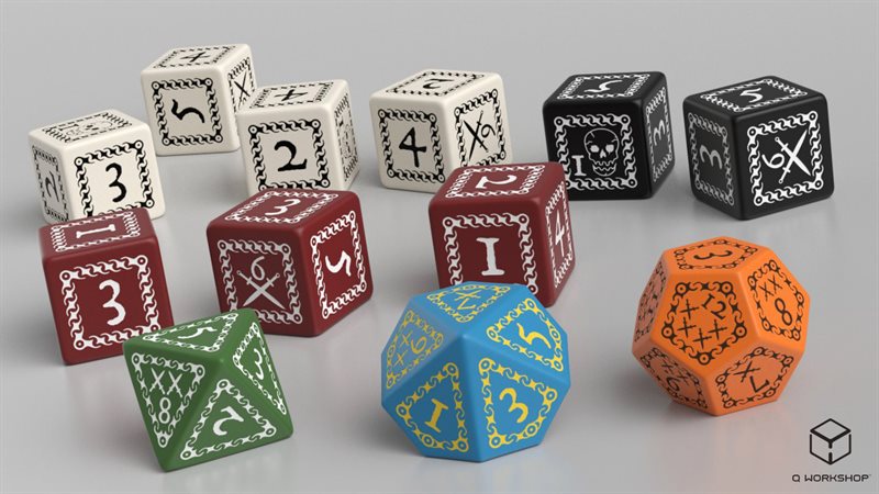 Forbidden Lands - Dice Set